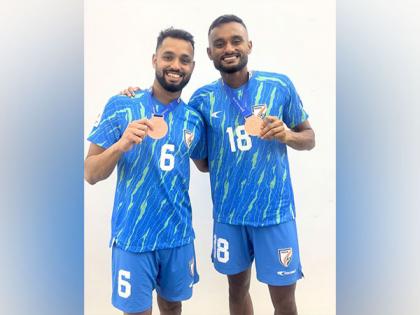 "History made, memories earned": Nikhil Prabhu, Vikram Partap Singh celebrate India's bronze at CAFA Nations Cup 2025 | "History made, memories earned": Nikhil Prabhu, Vikram Partap Singh celebrate India's bronze at CAFA Nations Cup 2025 "History made, memories earned": Nikhil Prabhu, Vikram Partap Singh celebrate India's bronze at CAFA Nations Cup 2025 | "History made, memories earned": Nikhil Prabhu, Vikram Partap Singh celebrate India's bronze at CAFA Nations Cup 2025