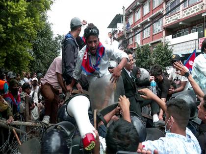 Nepal protesters set party offices, PM's private house ablaze, Tribhuvan Airport closed | Nepal protesters set party offices, PM's private house ablaze, Tribhuvan Airport closed Nepal protesters set party offices, PM's private house ablaze, Tribhuvan Airport closed | Nepal protesters set party offices, PM's private house ablaze, Tribhuvan Airport closed