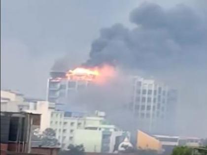 Nepal's Kantipur TV headquarters set on fire | Nepal's Kantipur TV headquarters set on fire