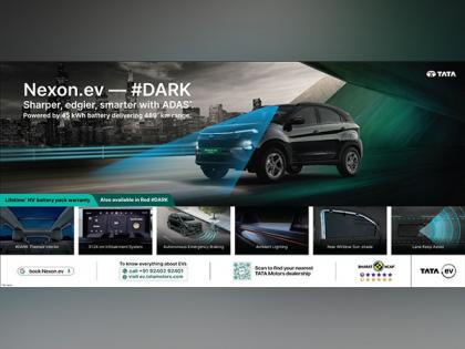 Tata launches Nexon.ev "DARK" edition with ADAS safety tech | Tata launches Nexon.ev "DARK" edition with ADAS safety tech