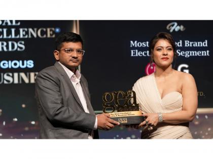 LG Electronics India Limited Wins Most Trusted Brand - Electronics Segment at Brand Empower's Global Excellence Awards 2025 with Kajol Devgan | LG Electronics India Limited Wins Most Trusted Brand - Electronics Segment at Brand Empower's Global Excellence Awards 2025 with Kajol Devgan