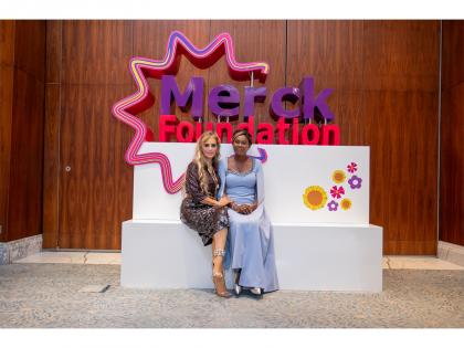 Senator Rasha Kelej Received Gabon First Lady for Merck Foundation First Ladies Initiative Summit 2025 | Senator Rasha Kelej Received Gabon First Lady for Merck Foundation First Ladies Initiative Summit 2025
