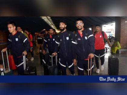 Bangladesh football team stuck in Nepal returns home | Bangladesh football team stuck in Nepal returns home