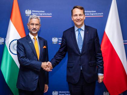Jaishankar, Polish FM hold talks on regional security; India stresses "durable solution" on Ukraine conflict | Jaishankar, Polish FM hold talks on regional security; India stresses "durable solution" on Ukraine conflict