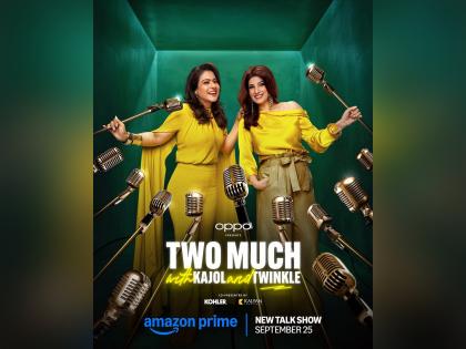 Twinkle Khanna, Kajol promise 'too much' entertainment on their talk show 'Two Much' | Twinkle Khanna, Kajol promise 'too much' entertainment on their talk show 'Two Much'