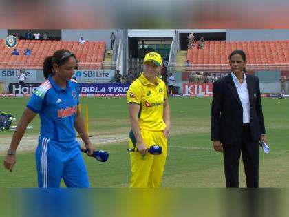 1st ODI: India Women winn toss; opt to bat first against Australia | 1st ODI: India Women winn toss; opt to bat first against Australia
