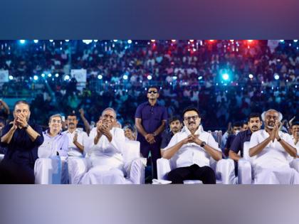 MK Stalin, Rajinikanth felicitate maestro Ilaiyaraaja on completing 50 years in music industry, Kamal Haasan joins in | MK Stalin, Rajinikanth felicitate maestro Ilaiyaraaja on completing 50 years in music industry, Kamal Haasan joins in MK Stalin, Rajinikanth felicitate maestro Ilaiyaraaja on completing 50 years in music industry, Kamal Haasan joins in | MK Stalin, Rajinikanth felicitate maestro Ilaiyaraaja on completing 50 years in music industry, Kamal Haasan joins in