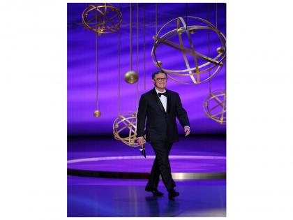 Stephen Colbert receives standing ovation for Emmys 2025 Win after talk show cancellation | Stephen Colbert receives standing ovation for Emmys 2025 Win after talk show cancellation