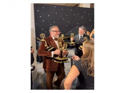 'The Studio' makes Emmy history with 13 wins, Seth Rogen ties record for most wins in one night | 'The Studio' makes Emmy history with 13 wins, Seth Rogen ties record for most wins in one night 'The Studio' makes Emmy history with 13 wins, Seth Rogen ties record for most wins in one night | 'The Studio' makes Emmy history with 13 wins, Seth Rogen ties record for most wins in one night
