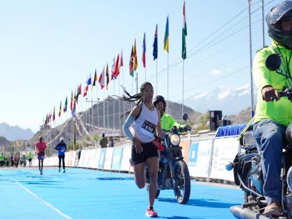 Jammu & Kashmir's Hans Raj, Ladakh's Stanzin Chondol claim Full Marathon titles at 12th Ladakh Marathon | Jammu & Kashmir's Hans Raj, Ladakh's Stanzin Chondol claim Full Marathon titles at 12th Ladakh Marathon Jammu & Kashmir's Hans Raj, Ladakh's Stanzin Chondol claim Full Marathon titles at 12th Ladakh Marathon | Jammu & Kashmir's Hans Raj, Ladakh's Stanzin Chondol claim Full Marathon titles at 12th Ladakh Marathon