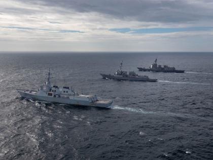 US, South Korea, Japan launch trilateral exercise 'Freedom Edge' | US, South Korea, Japan launch trilateral exercise 'Freedom Edge'