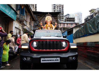 Jeep® India Carves a Record Path: Taking Culture, Faith and Innovation All the Way to Bappa | Jeep® India Carves a Record Path: Taking Culture, Faith and Innovation All the Way to Bappa