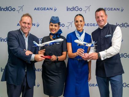 IndiGo and AEGEAN sign memorandum of understanding for codeshare partnership | IndiGo and AEGEAN sign memorandum of understanding for codeshare partnership