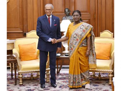 President Murmu meets Mauritius PM Ramgoolam, expresses confidence in further strengthening bilateral ties | President Murmu meets Mauritius PM Ramgoolam, expresses confidence in further strengthening bilateral ties