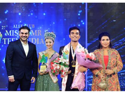 Miss Teen India 2025 Mishty Gadhwal & Mr Teen India 2025 Raghav Sarraf Crowned at Alee Club Grand Finale in Delhi | Miss Teen India 2025 Mishty Gadhwal & Mr Teen India 2025 Raghav Sarraf Crowned at Alee Club Grand Finale in Delhi