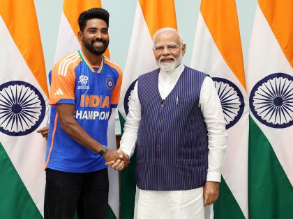 "Stood by us in defeat and in victory": Siraj recalls his memories of meeting PM Modi | "Stood by us in defeat and in victory": Siraj recalls his memories of meeting PM Modi