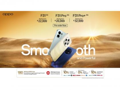 OPPO F31 Series First Sale: Built for India's Hustle, Ready for Every Challenge | OPPO F31 Series First Sale: Built for India's Hustle, Ready for Every Challenge OPPO F31 Series First Sale: Built for India's Hustle, Ready for Every Challenge | OPPO F31 Series First Sale: Built for India's Hustle, Ready for Every Challenge