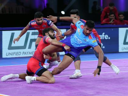 "Ours is young team, combinations now settling in," Captain Devank Dalal says as Bengal Warriorz bounce back against UP Yoddhas | "Ours is young team, combinations now settling in," Captain Devank Dalal says as Bengal Warriorz bounce back against UP Yoddhas