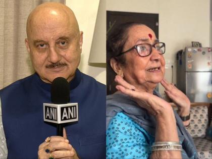 Anupam Kher's mother Dulari sends heartfelt birthday wish to PM Modi on his 75th birthday | Anupam Kher's mother Dulari sends heartfelt birthday wish to PM Modi on his 75th birthday