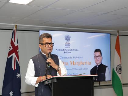 MoS Margherita interacts with Indian diaspora in Brisbane on PM Modi's birthday | MoS Margherita interacts with Indian diaspora in Brisbane on PM Modi's birthday MoS Margherita interacts with Indian diaspora in Brisbane on PM Modi's birthday | MoS Margherita interacts with Indian diaspora in Brisbane on PM Modi's birthday