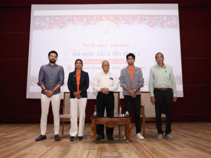 Prime Minister Modi's 75th birthday marked with grand kho kho celebration in Ahmedabad | Prime Minister Modi's 75th birthday marked with grand kho kho celebration in Ahmedabad