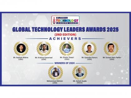 Bizox Media Network organized "Global Technology Leaders Awards 2025" (2nd Edition) felicitated Awards to Individuals from INDIA, USA & UAE | Bizox Media Network organized "Global Technology Leaders Awards 2025" (2nd Edition) felicitated Awards to Individuals from INDIA, USA & UAE