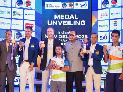 India unveils striking medals for World Para Athletics Championships ahead of historic event | India unveils striking medals for World Para Athletics Championships ahead of historic event