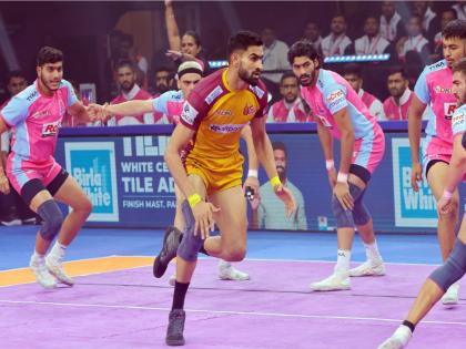 "Next three matches in Jaipur very important": Telugu Titans all-rounder Bharat Hooda | "Next three matches in Jaipur very important": Telugu Titans all-rounder Bharat Hooda