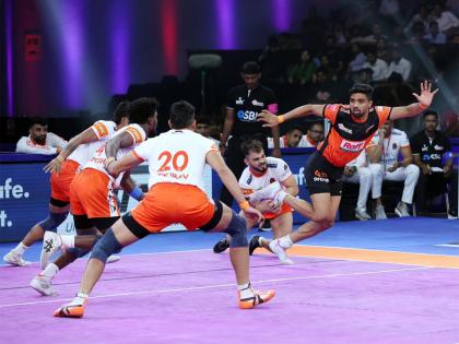 PKL: Puneri Paltan registers 40-22 win over U Mumba | PKL: Puneri Paltan registers 40-22 win over U Mumba PKL: Puneri Paltan registers 40-22 win over U Mumba | PKL: Puneri Paltan registers 40-22 win over U Mumba