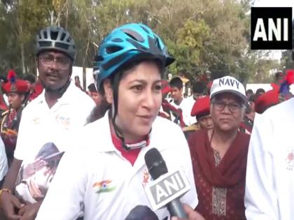 "Ranchi will be cycling capital of India": International track cyclist Gauri Mishra at Sansad Khel Mahotsav | "Ranchi will be cycling capital of India": International track cyclist Gauri Mishra at Sansad Khel Mahotsav