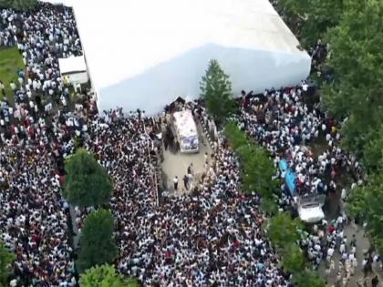 Zubeen Garg demise: Thousands of fans gather at Arjun Bhogeswar Baruah Sports Complex to catch last glimpse of Assam's music icon | Zubeen Garg demise: Thousands of fans gather at Arjun Bhogeswar Baruah Sports Complex to catch last glimpse of Assam's music icon Zubeen Garg demise: Thousands of fans gather at Arjun Bhogeswar Baruah Sports Complex to catch last glimpse of Assam's music icon | Zubeen Garg demise: Thousands of fans gather at Arjun Bhogeswar Baruah Sports Complex to catch last glimpse of Assam's music icon