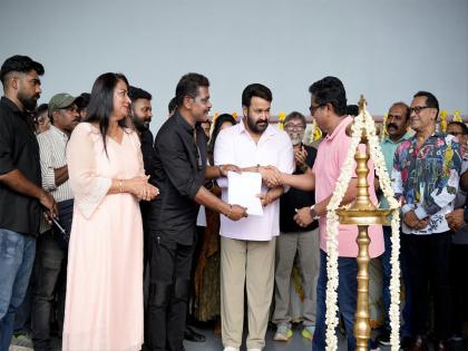 Mohanlal starrer 'Drishyam 3' shooting begins, actor shares photos from pooja ceremony | Mohanlal starrer 'Drishyam 3' shooting begins, actor shares photos from pooja ceremony