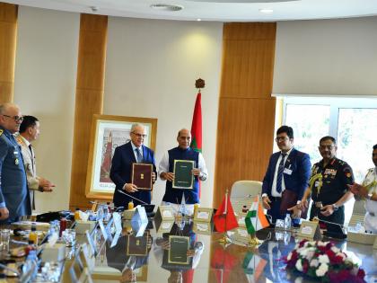 Rajnath Singh signs MoU with Morocco to improve defence collaboration | Rajnath Singh signs MoU with Morocco to improve defence collaboration