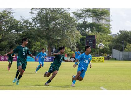 SAFF U17 C'ship: India beat Pakistan 3-2 to maintain perfect run in tournament | SAFF U17 C'ship: India beat Pakistan 3-2 to maintain perfect run in tournament SAFF U17 C'ship: India beat Pakistan 3-2 to maintain perfect run in tournament | SAFF U17 C'ship: India beat Pakistan 3-2 to maintain perfect run in tournament