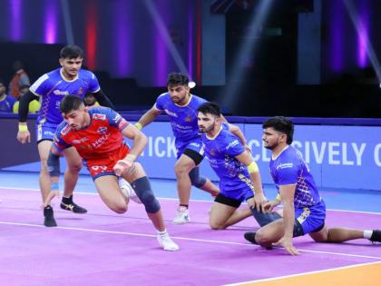 PKL 12: Sangwan leads all-round charge as UP Yoddhas decimate Tamil Thalaivas | PKL 12: Sangwan leads all-round charge as UP Yoddhas decimate Tamil Thalaivas PKL 12: Sangwan leads all-round charge as UP Yoddhas decimate Tamil Thalaivas | PKL 12: Sangwan leads all-round charge as UP Yoddhas decimate Tamil Thalaivas