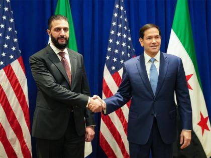 US Secy of State Marco Rubio meets Ahmed al-Sharaa, first Syrian president set to address UNGA in 60 years | US Secy of State Marco Rubio meets Ahmed al-Sharaa, first Syrian president set to address UNGA in 60 years
