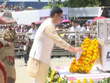 Union Minister Kiren Rijiju pays heartfelt tribute to Zubeen Garg | Union Minister Kiren Rijiju pays heartfelt tribute to Zubeen Garg