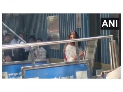 Actor-influencer Anveshi Jain arrives at ED office in alleged betting app case | Actor-influencer Anveshi Jain arrives at ED office in alleged betting app case