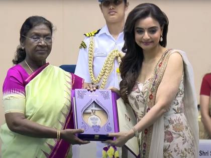 Vaibhavi Merchant wins National Film Award for Best Choreography, friend Rani Mukerji captures this special moment on her phone | Vaibhavi Merchant wins National Film Award for Best Choreography, friend Rani Mukerji captures this special moment on her phone