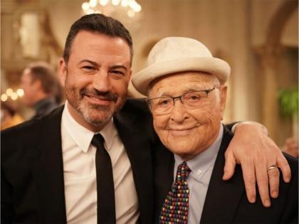 Jimmy Kimmel shares photo with Norman Lear ahead of his return to late-night show | Jimmy Kimmel shares photo with Norman Lear ahead of his return to late-night show
