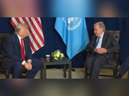 Trump meets UN chief Guterres, reaffirms US support for UN's peace efforts | Trump meets UN chief Guterres, reaffirms US support for UN's peace efforts