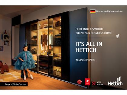 Hettich Unveils Campaign Highlighting its Range of Sliding Solutions | Hettich Unveils Campaign Highlighting its Range of Sliding Solutions