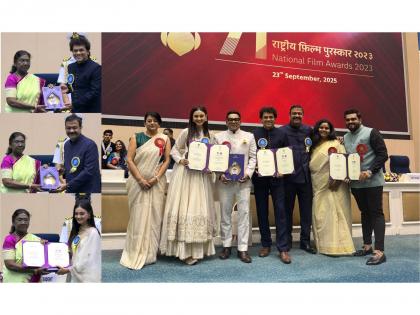 Gujarati Cinema Creates History: 'Vash' Wins Two National Awards, Honored by President Smt. Droupadi Murmu | Gujarati Cinema Creates History: 'Vash' Wins Two National Awards, Honored by President Smt. Droupadi Murmu Gujarati Cinema Creates History: 'Vash' Wins Two National Awards, Honored by President Smt. Droupadi Murmu | Gujarati Cinema Creates History: 'Vash' Wins Two National Awards, Honored by President Smt. Droupadi Murmu