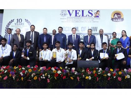 VELS University School of Law Marks its Decennial Year with Supreme Court and Madras High Court Dignitaries | VELS University School of Law Marks its Decennial Year with Supreme Court and Madras High Court Dignitaries