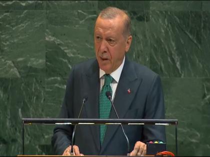 Turkish President Erdogan once again rakes up Kashmir at UNGA session | Turkish President Erdogan once again rakes up Kashmir at UNGA session