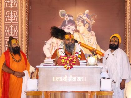 Sages Assemble for Reverence Of Gau Mata at Shrijadkhor Gau-Dham