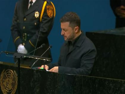 "We are living through the most destructive arms race in human history": Ukrainian President Volodymyr Zelenskyy at UNGA | "We are living through the most destructive arms race in human history": Ukrainian President Volodymyr Zelenskyy at UNGA "We are living through the most destructive arms race in human history": Ukrainian President Volodymyr Zelenskyy at UNGA | "We are living through the most destructive arms race in human history": Ukrainian President Volodymyr Zelenskyy at UNGA