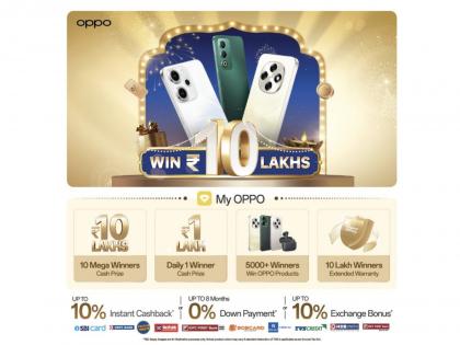 OPPO Launches the Reno14 5G Diwali Edition, Featuring Industry-First Heat-Sensitive Colour-Changing Technology for India | OPPO Launches the Reno14 5G Diwali Edition, Featuring Industry-First Heat-Sensitive Colour-Changing Technology for India