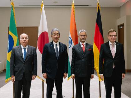 Jaishankar joins G4 counterparts at UNGA, reaffirms push for UN Security Council reforms | Jaishankar joins G4 counterparts at UNGA, reaffirms push for UN Security Council reforms