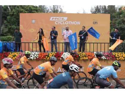 More than 2,000 Cyclists pedal for Rs. 33.6 Lakhs at the 3rd edition of HCL Cyclothon Chennai | More than 2,000 Cyclists pedal for Rs. 33.6 Lakhs at the 3rd edition of HCL Cyclothon Chennai